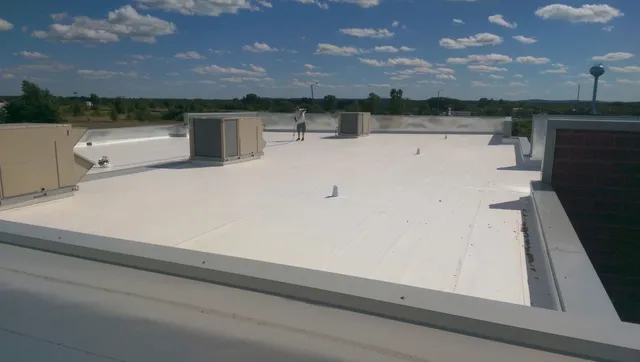 Flat roofing project Ireland